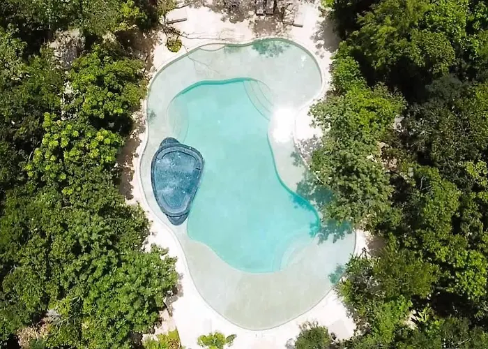 Ferienhaus Anana Yaaxlum 106 S - Familly & Oasis Pool Tulum