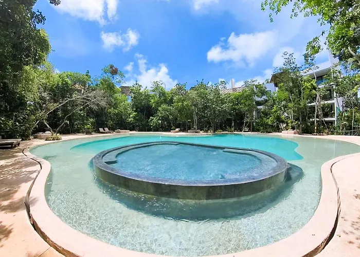 Anana Yaaxlum 106 S - Familly & Oasis Pool Ferienhaus Tulum
